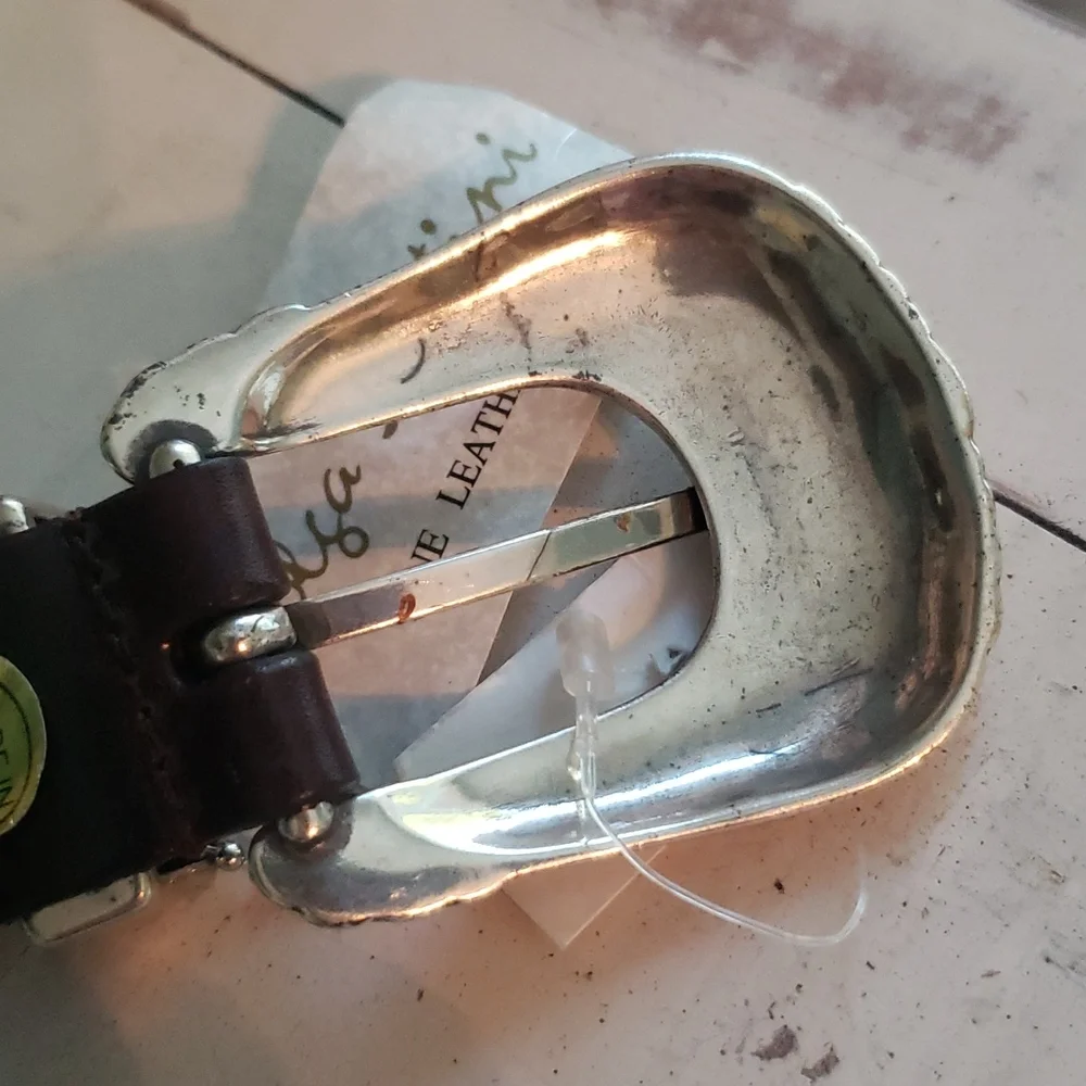 Olga Santini vintage metal trim belt / M - Picture 5 of 5